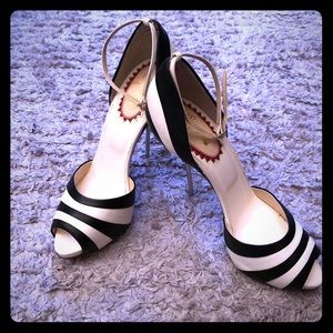 Christian Louboutin ankle strap heels